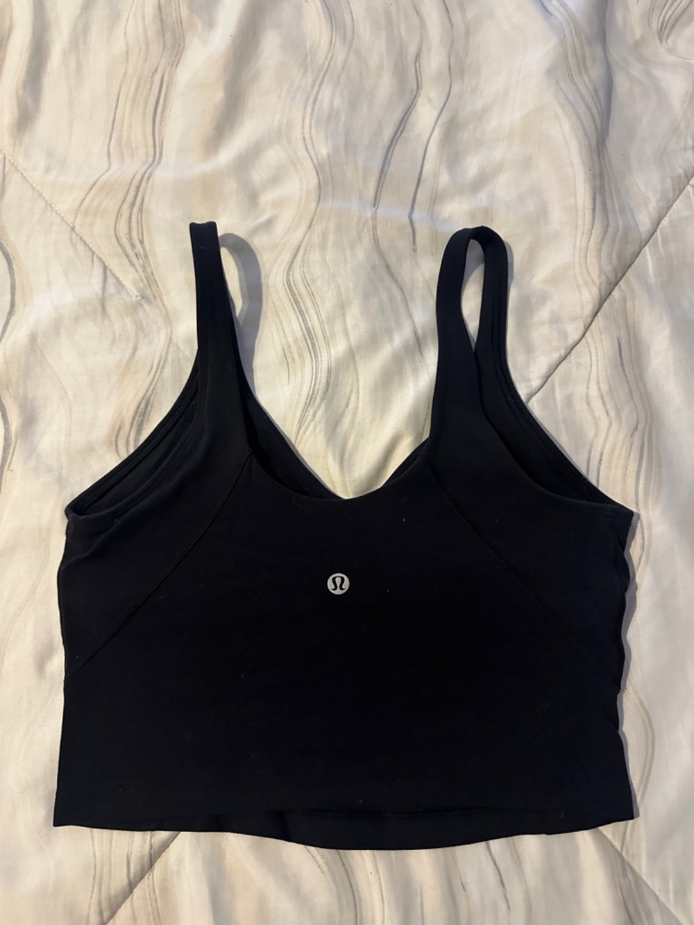 lululemon athletica Black Muscle Tank Top
